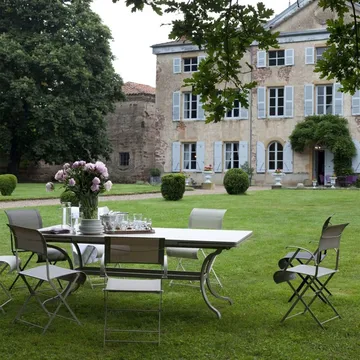 Romane bord inkl. ileggsplater 2x50 cm - Ice mint - Fermob