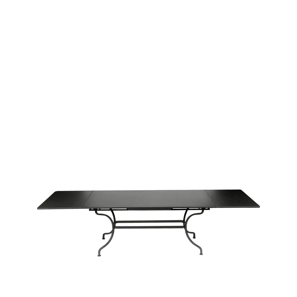 Romane bord inkl. ileggsplater 2x50 cm, Liquorice (svart) Fermob