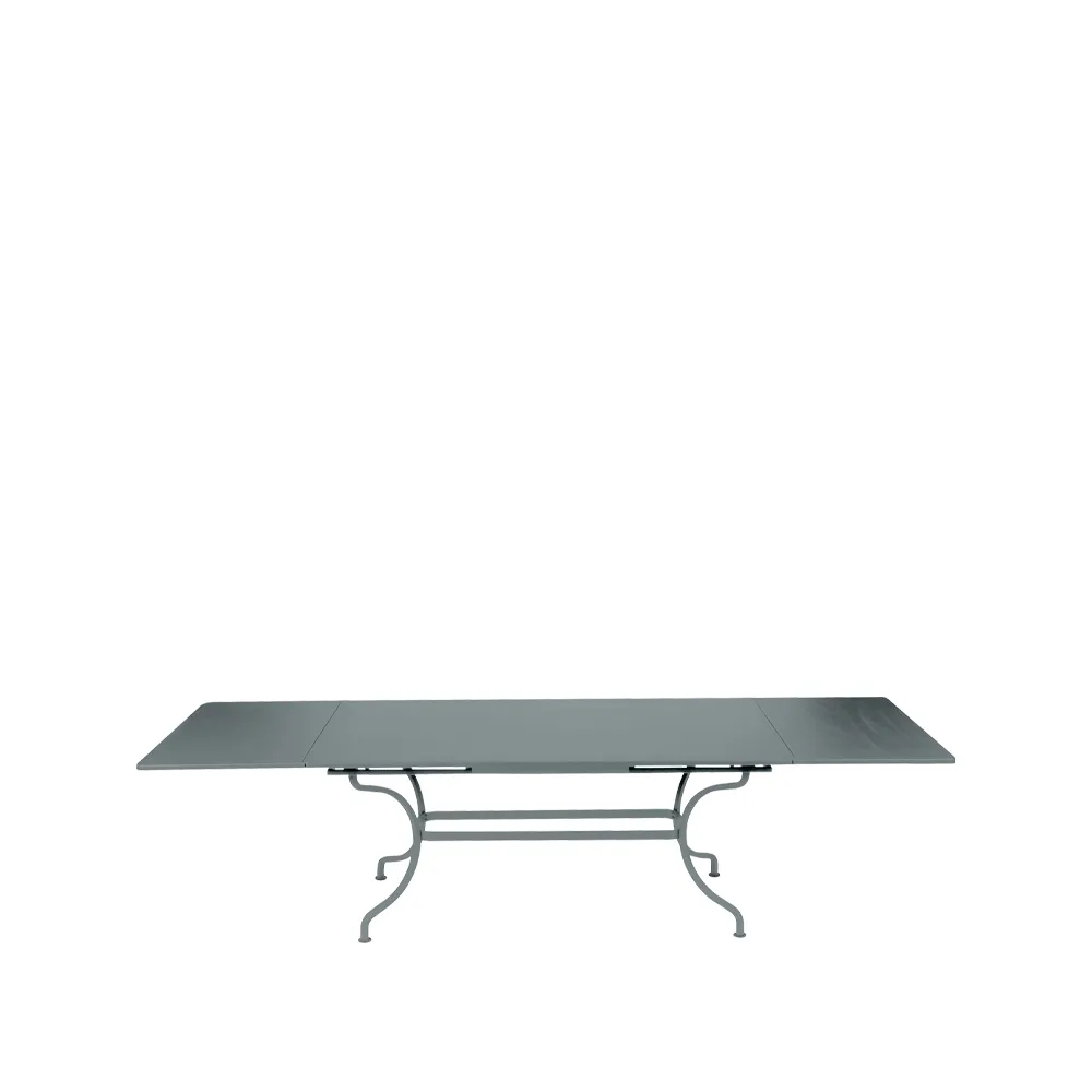 Romane bord inkl. ileggsplater 2x50 cm, Storm grey (grå) Fermob