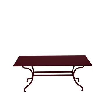 Romane bord, rektangulært - Black cherry (vinrød) - Fermob