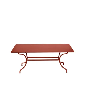 Romane bord, rektangulært - Red ochre (rød) - Fermob