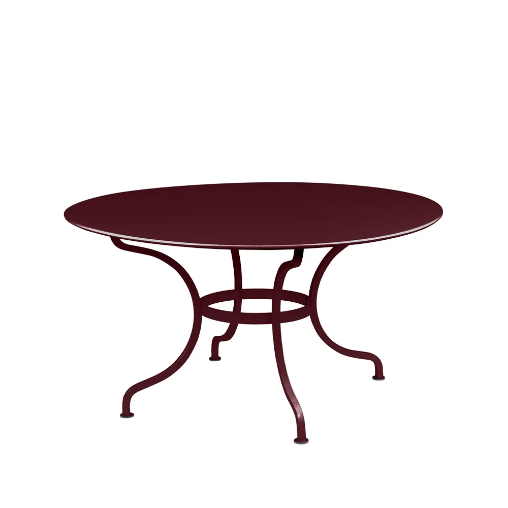 Romane bord, rundt, Black cherry Fermob