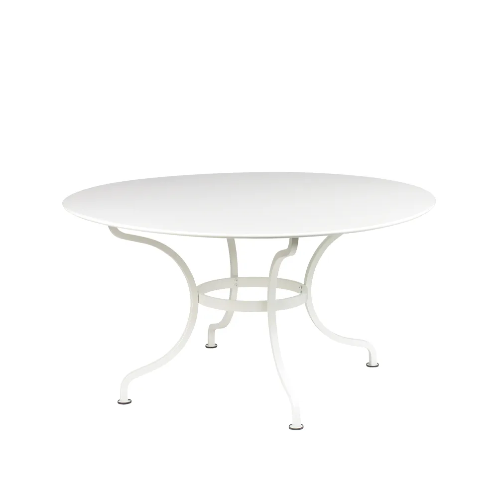 Romane bord, rundt, Cotton white Fermob