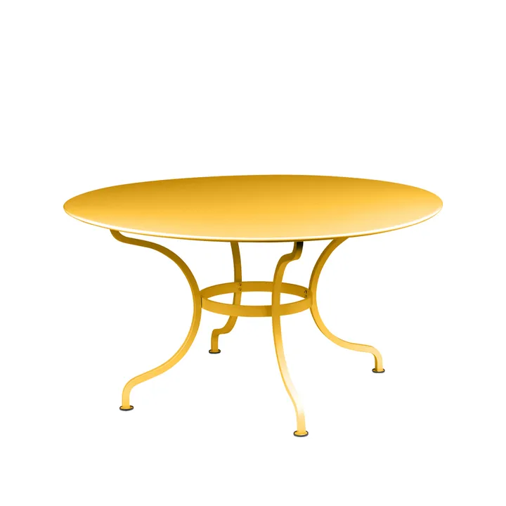 Romane bord, rundt - Honey (gul) - Fermob