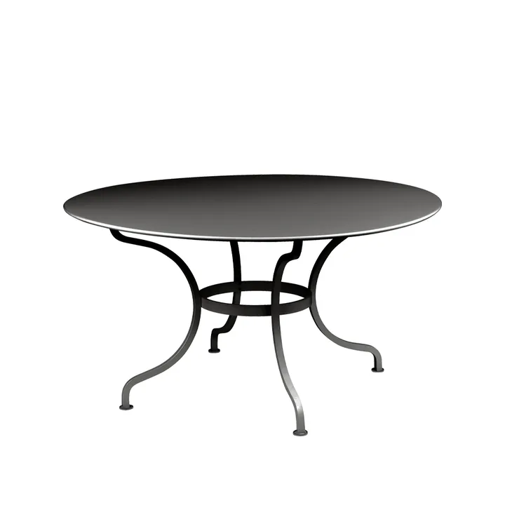 Romane bord, rundt - Liquorice (svart) - Fermob
