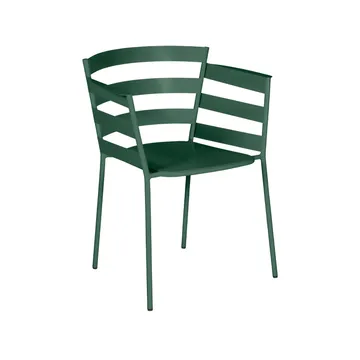 Rythmic stol med armlener - Cedar green (grønn) - Fermob
