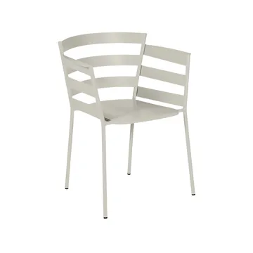 Rythmic stol med armlener - Clay grey (grå) - Fermob