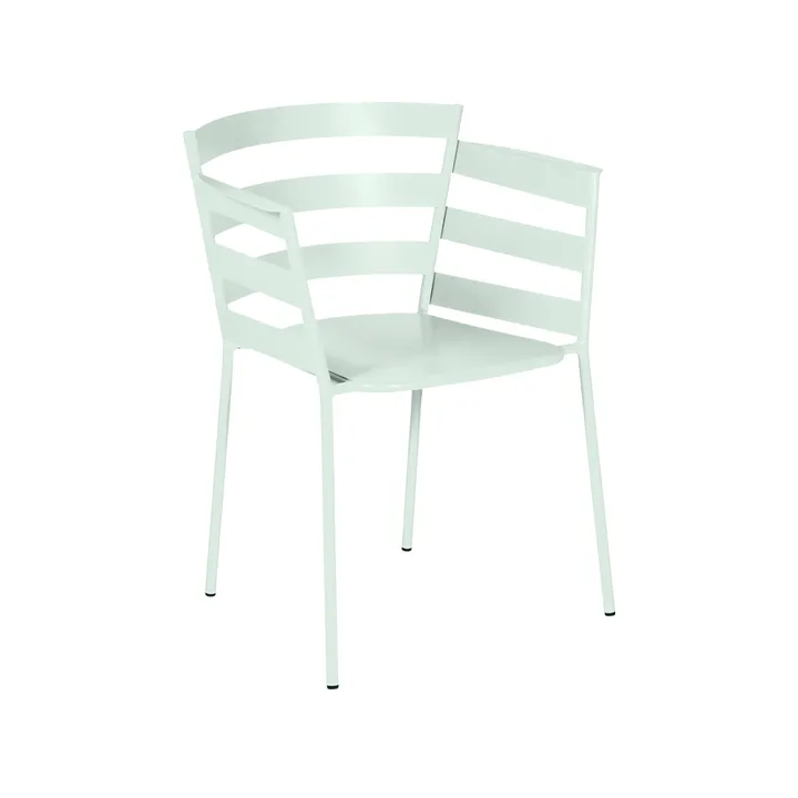 Rythmic stol med armlener - Ice mint - Fermob