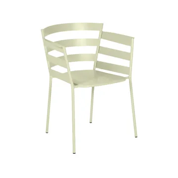 Rythmic stol med armlener - Willow green - Fermob