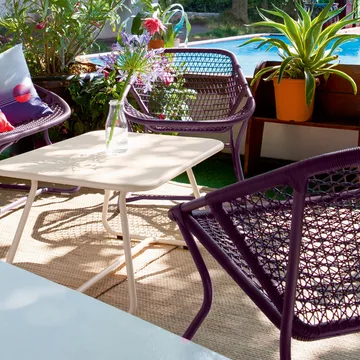 Sixties bord - Clay grey - Fermob