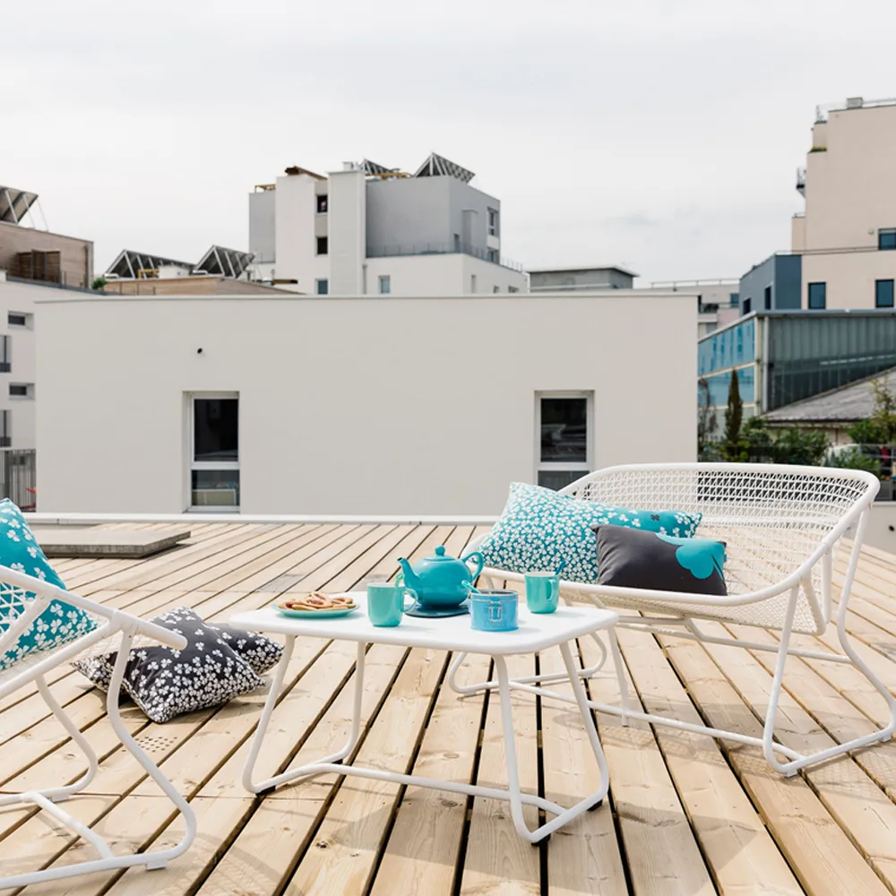 Sixties bord, Storm grey Fermob