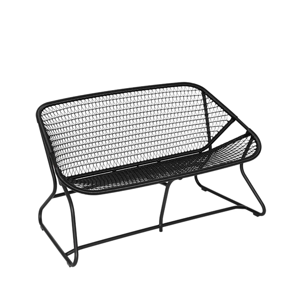 Sixties sofa, Liquorice (svart) Fermob