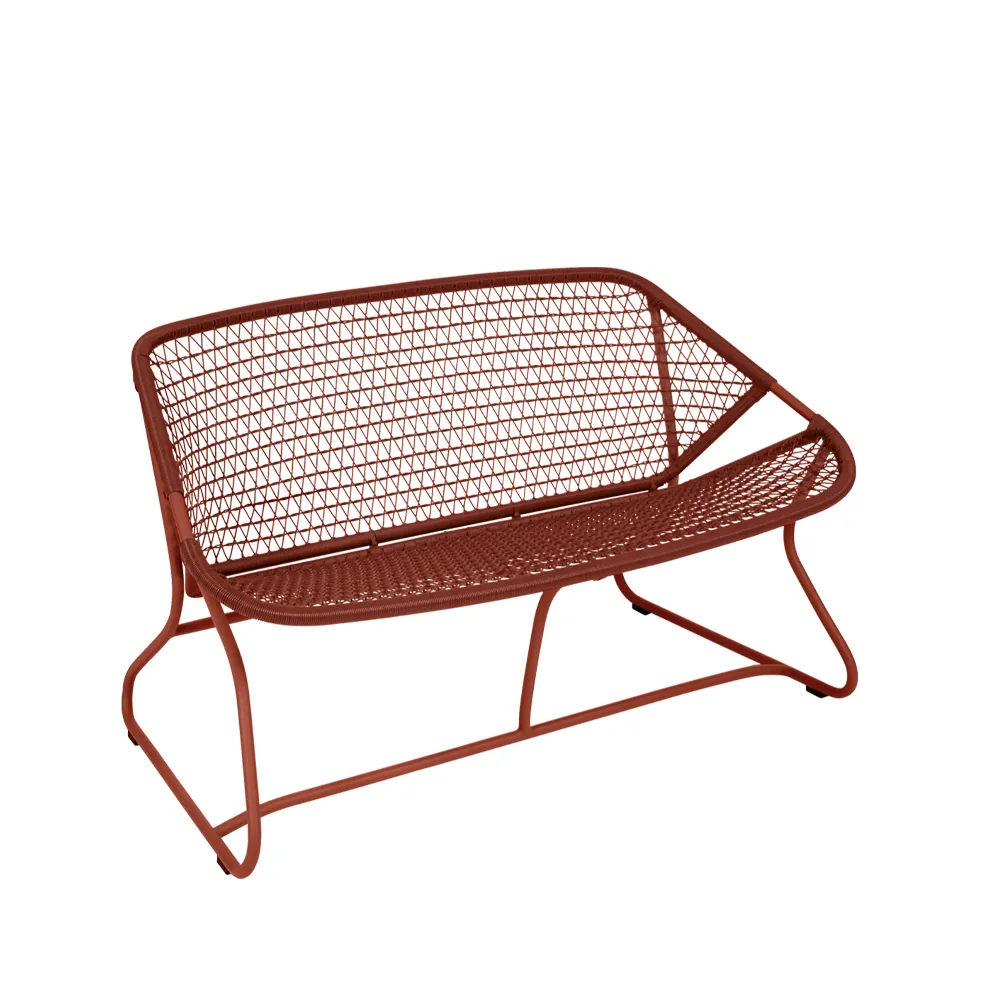 Sixties sofa, Red ochre (rød) Fermob