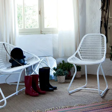 Sixties stol - Cotton white (hvit) - Fermob