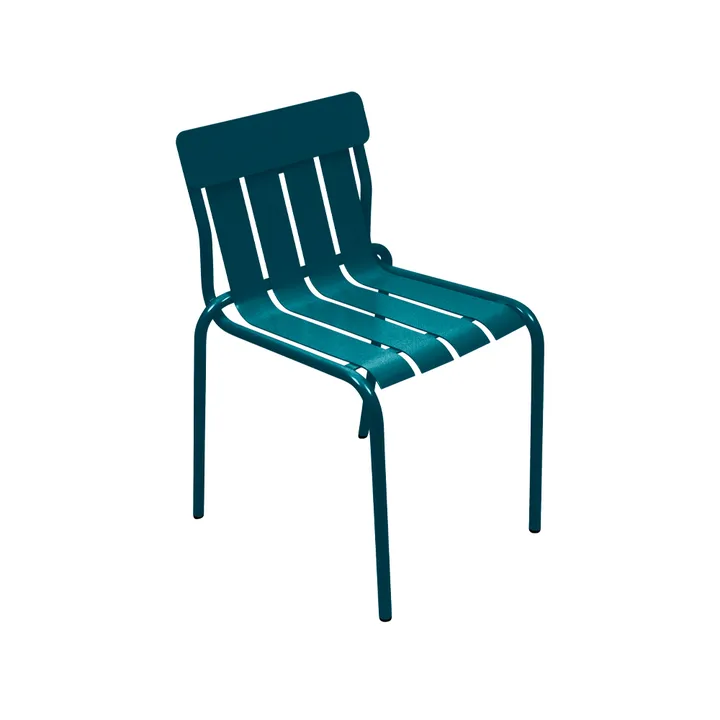 Stripe stol - Acapulco blue (blå) - Fermob