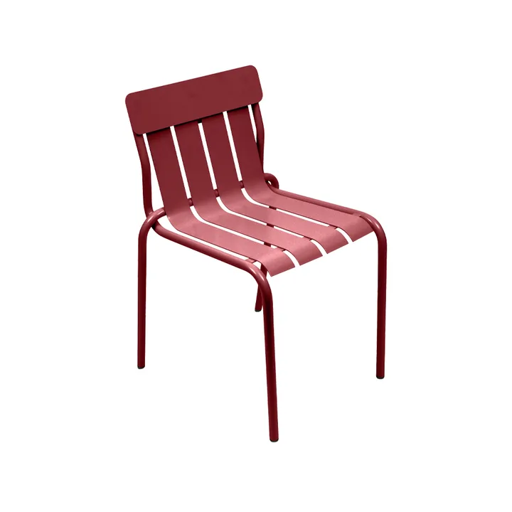 Stripe stol - Chili (rød) - Fermob