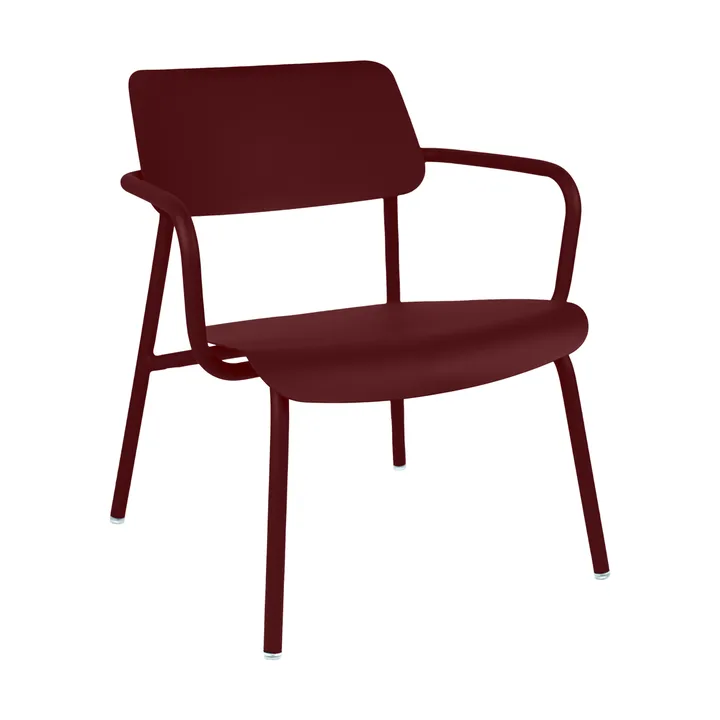 Studie loungestol - Black cherry (vinrød) - Fermob