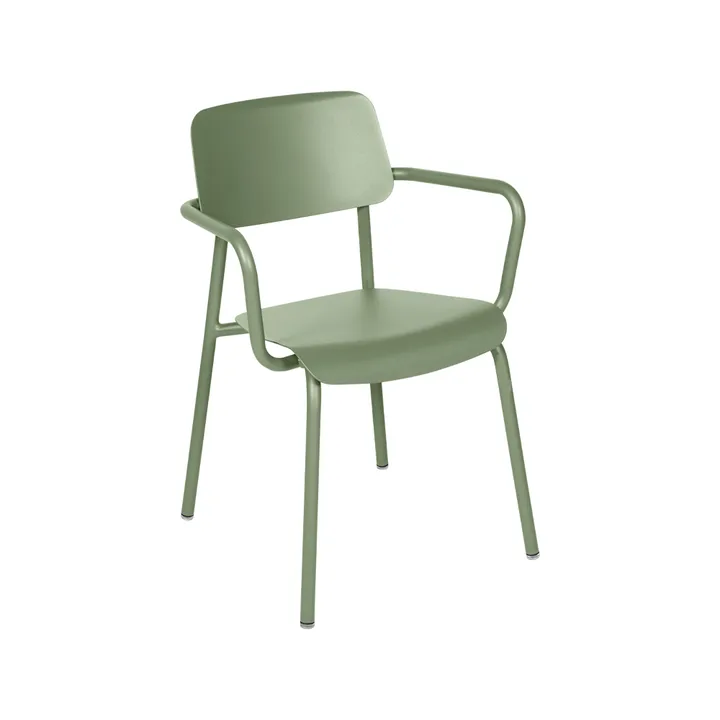 Studie stol med armlener - Cactus, stablbar - Fermob