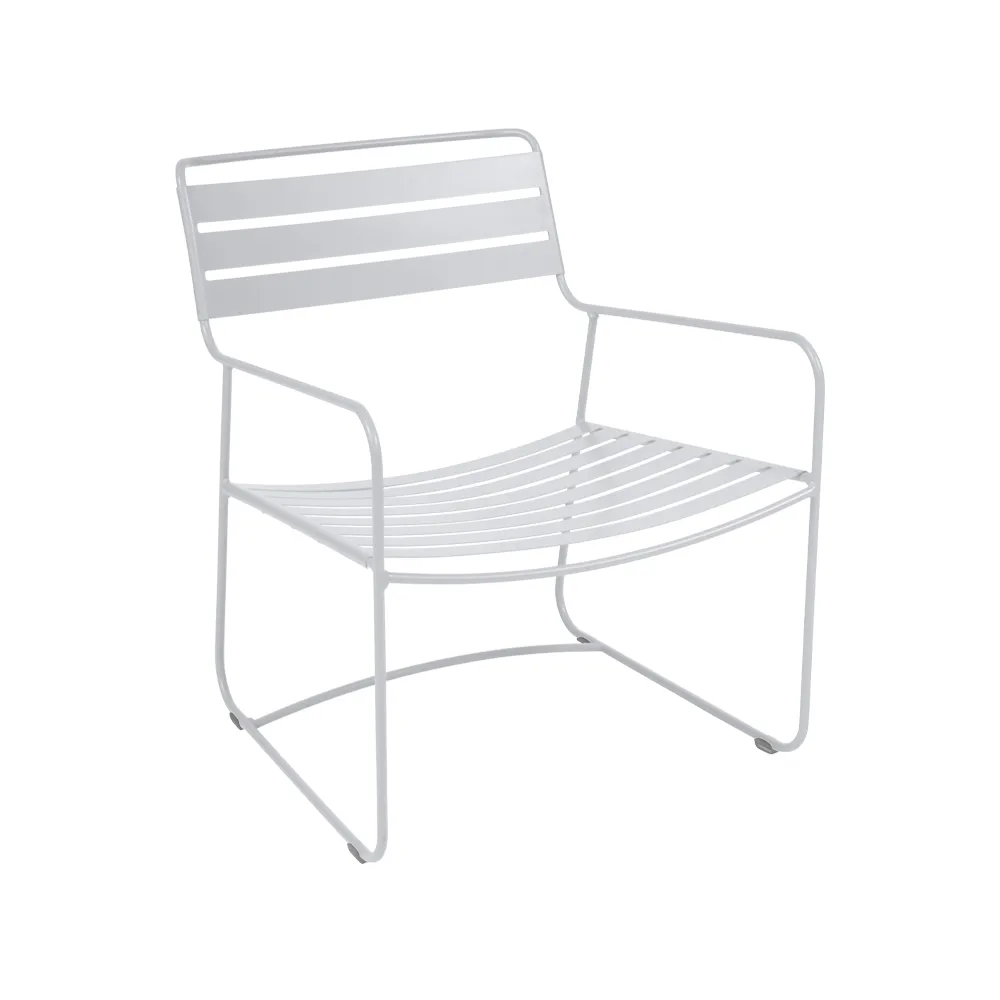 Surprising stol med armlener, lav, Cotton white Fermob