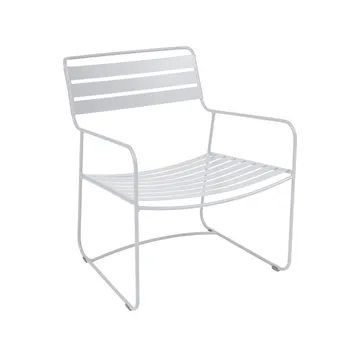 Surprising stol med armlener, lav - Cotton white - Fermob