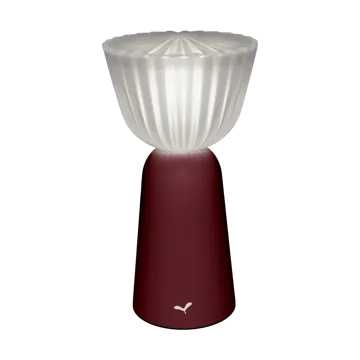 Swiing portabel bordlampe - Black cherry (vinrød) - Fermob