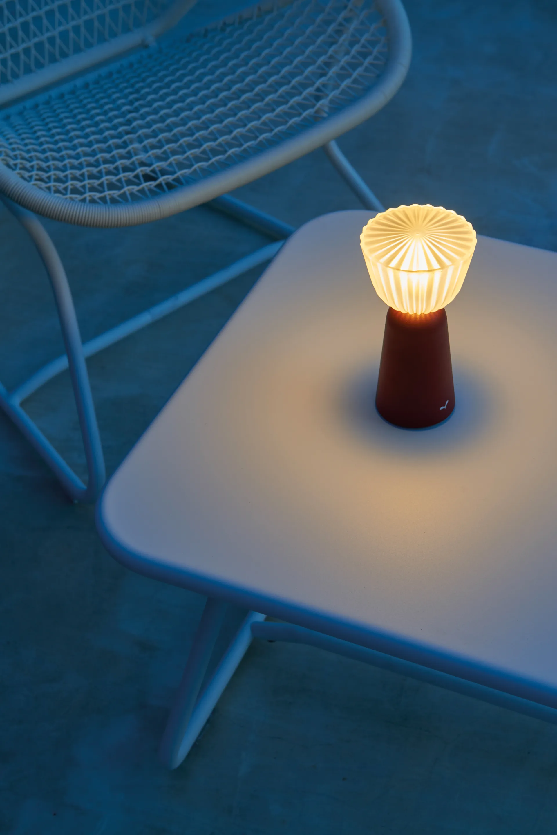 Swiing portabel bordlampe, Ice mint Fermob