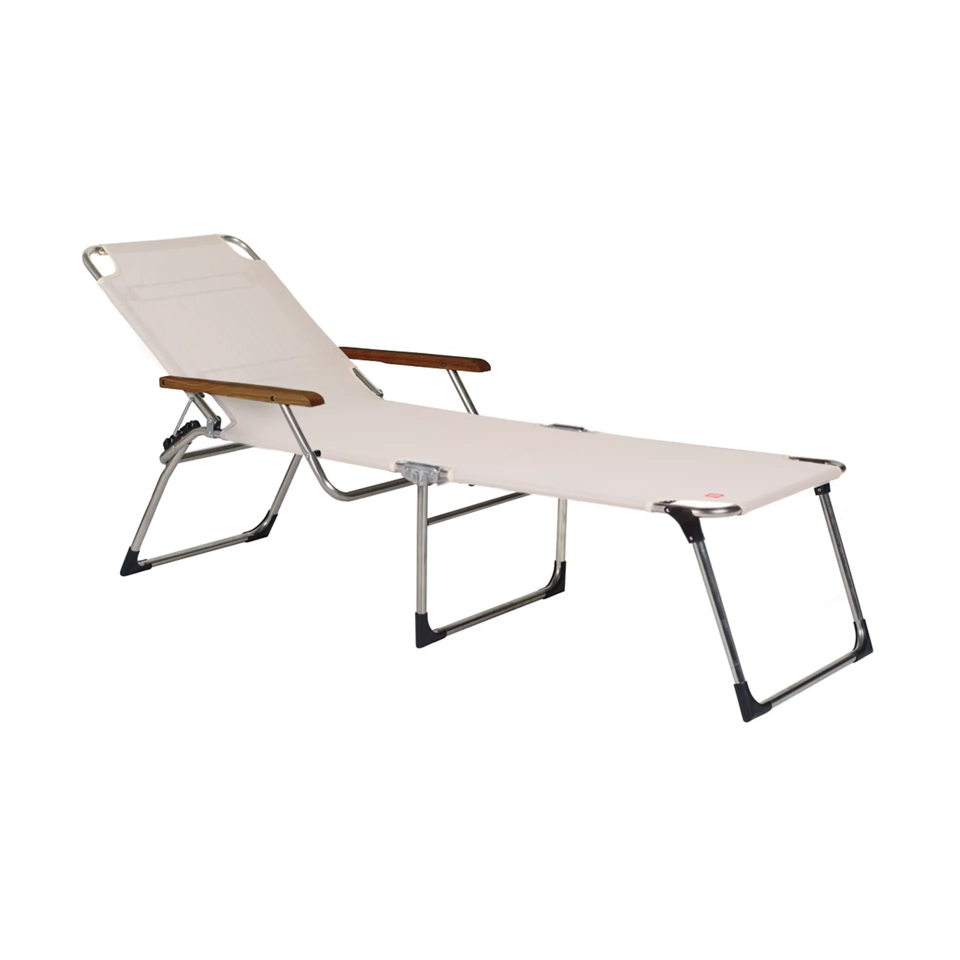Amigo solseng høy med armlener, White-beige Fiam
