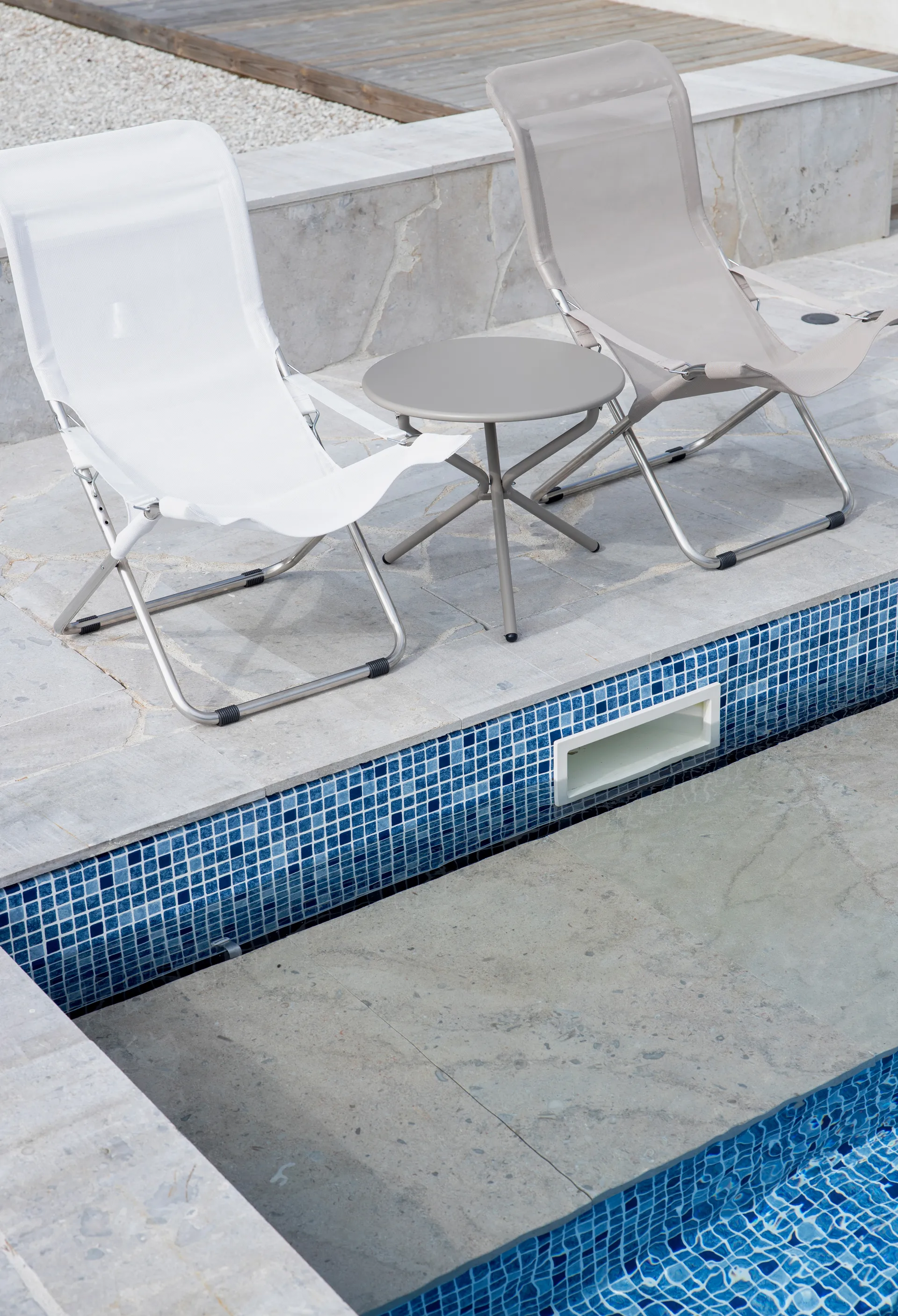 Fiesta solstol, Taupe Fiam