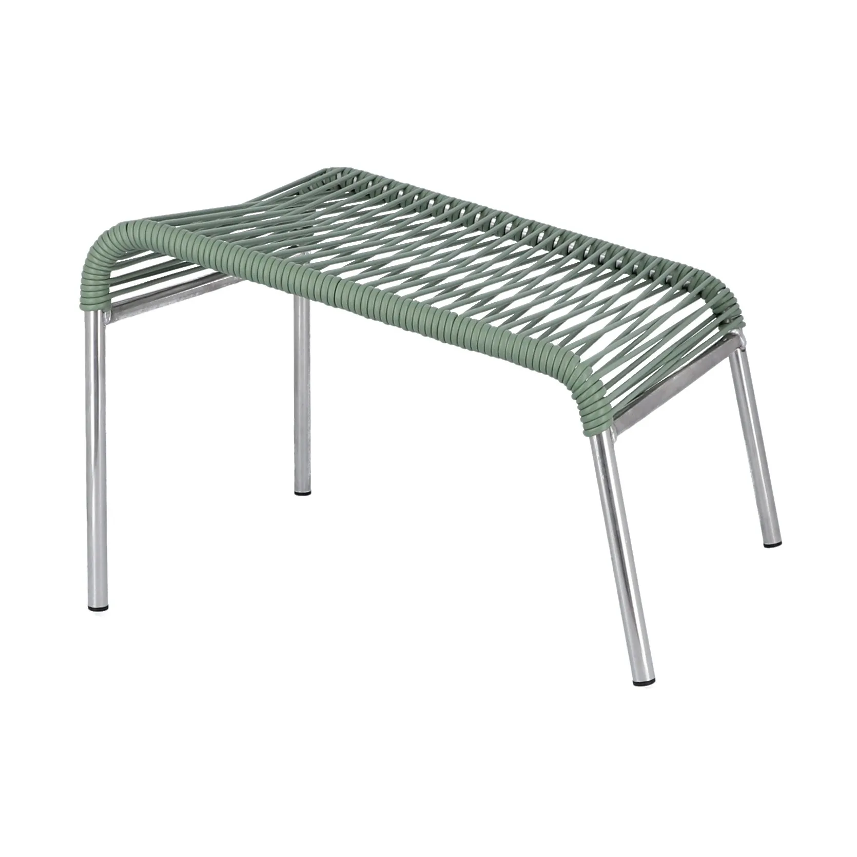 Mya Lounge fotskammel, Sage green Fiam
