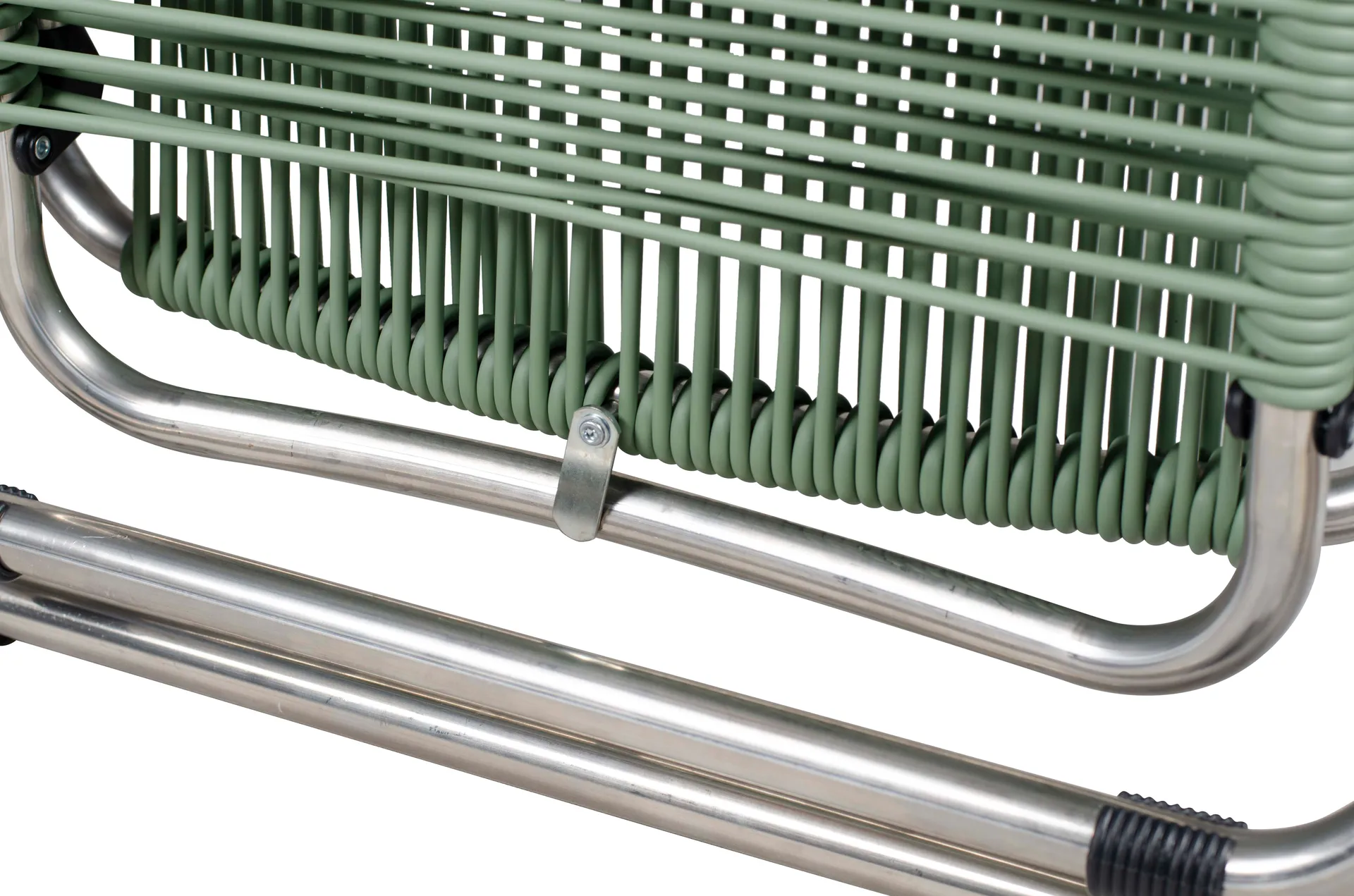 Spaghetti solseng med fotstøtte, Sage green Fiam