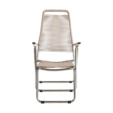 Spaghetti solseng med fotstøtte - Taupe - Fiam