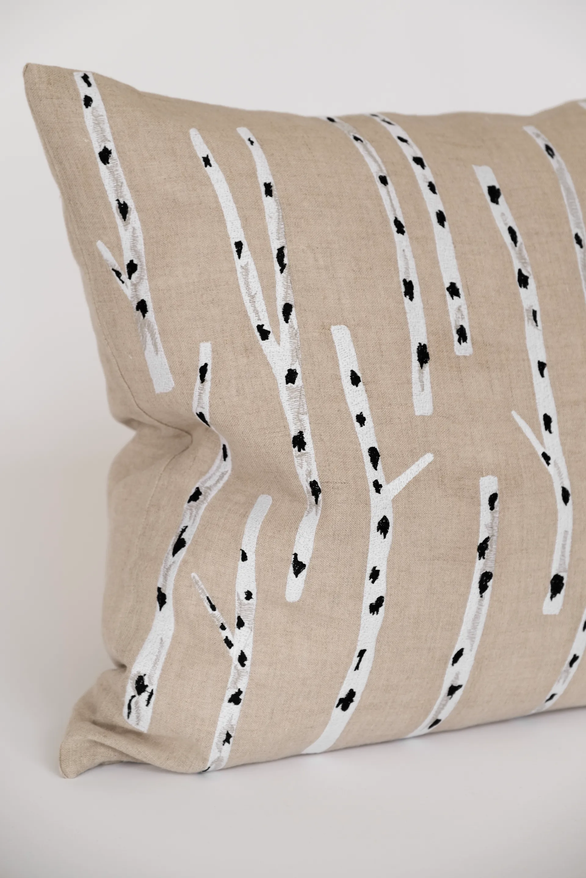 Birch putetrekk 48x48 cm, Natur Fine Little Day