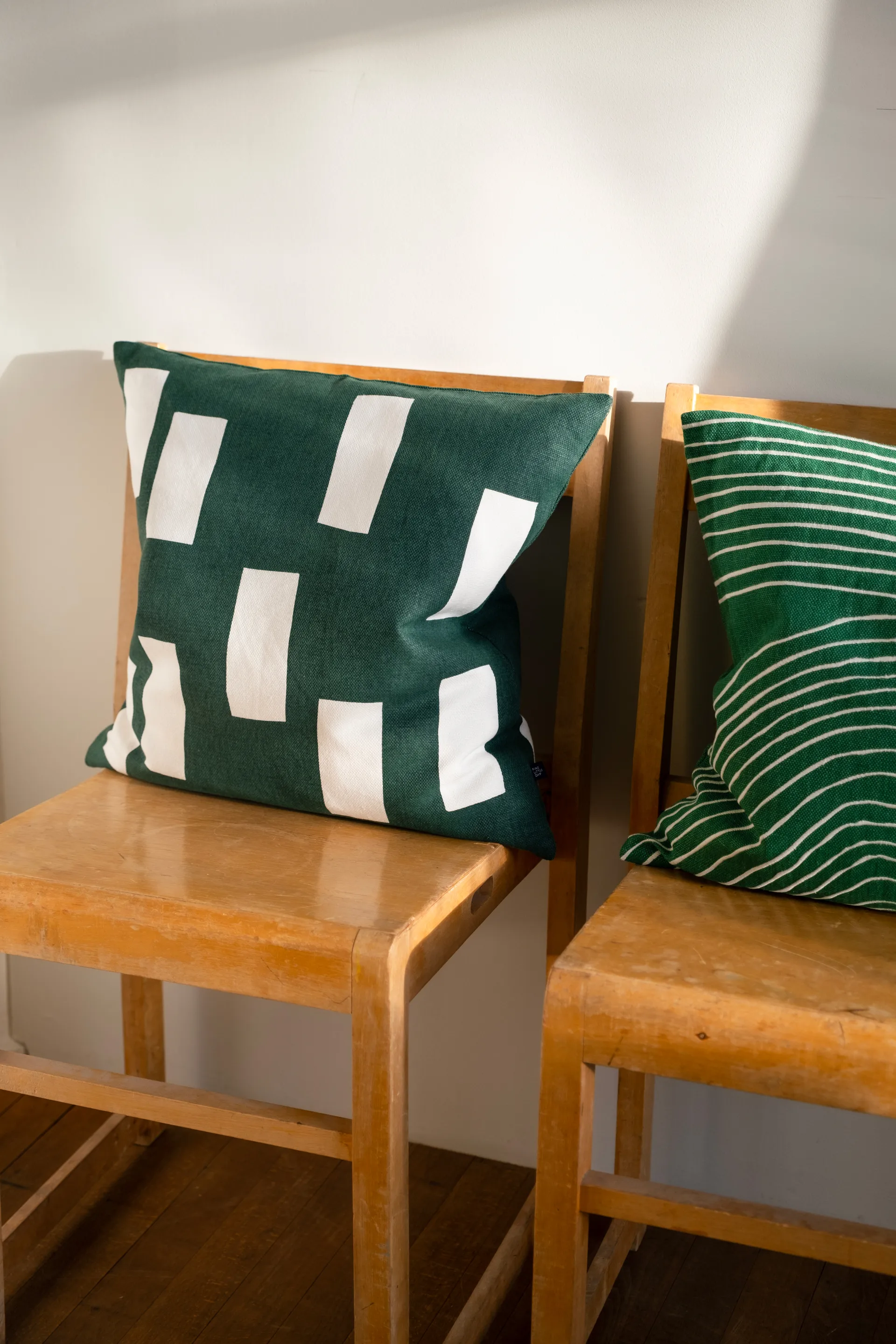 Block putetrekk 48x48 cm, Green Fine Little Day