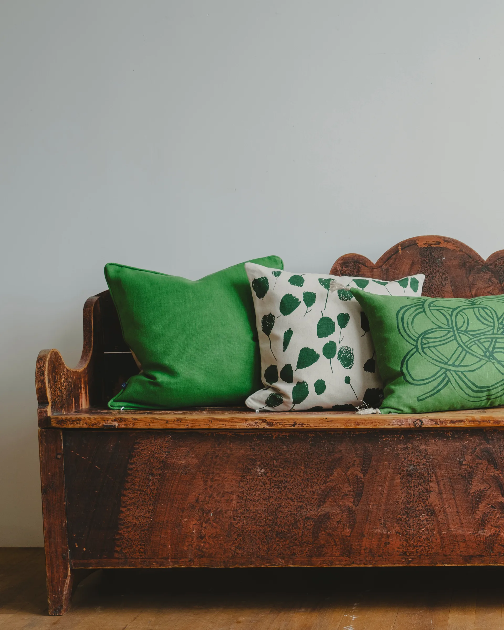 Bouquet putetrekk 48x48 cm, Nature-green Fine Little Day