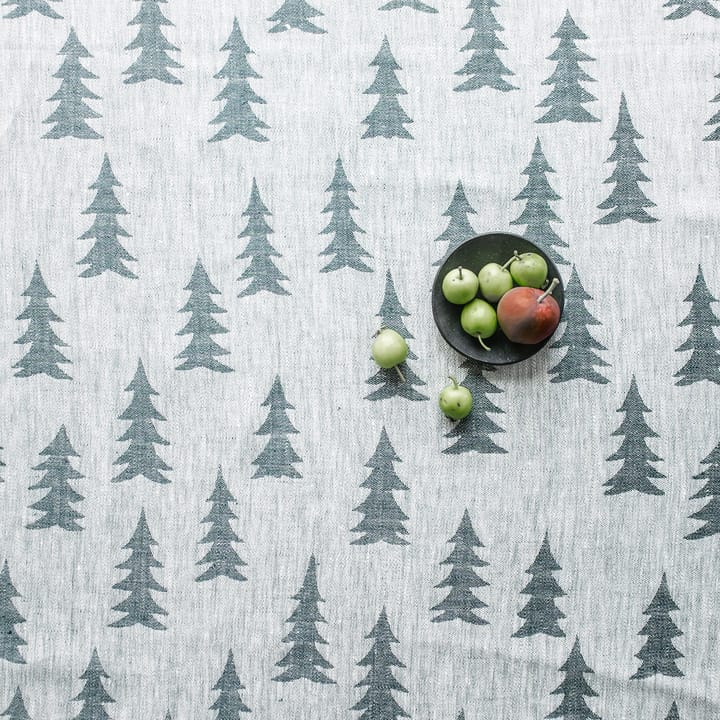 Gran jacquardvevd bordduk 147x250 cm, Grønn-grå Fine Little Day