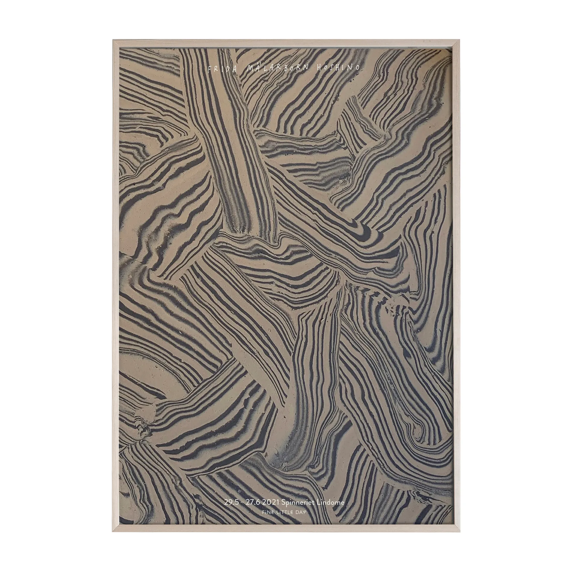 Hoshino utstillingsplakat, 50 x 70 cm Fine Little Day