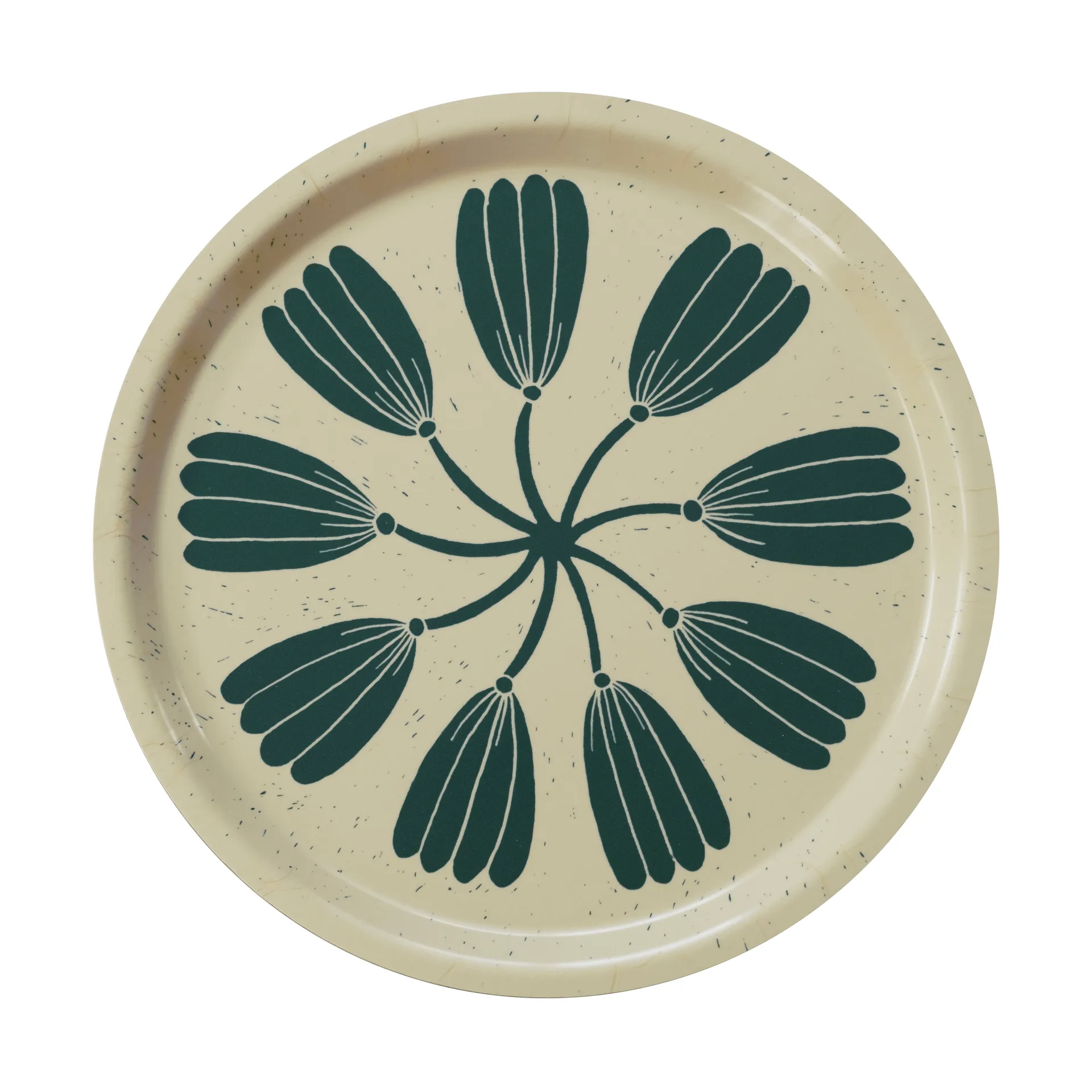 Krans brett Ø31 cm, Yellow-green Fine Little Day