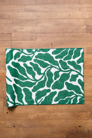Leaves løper - Green, 45x180 cm - Fine Little Day