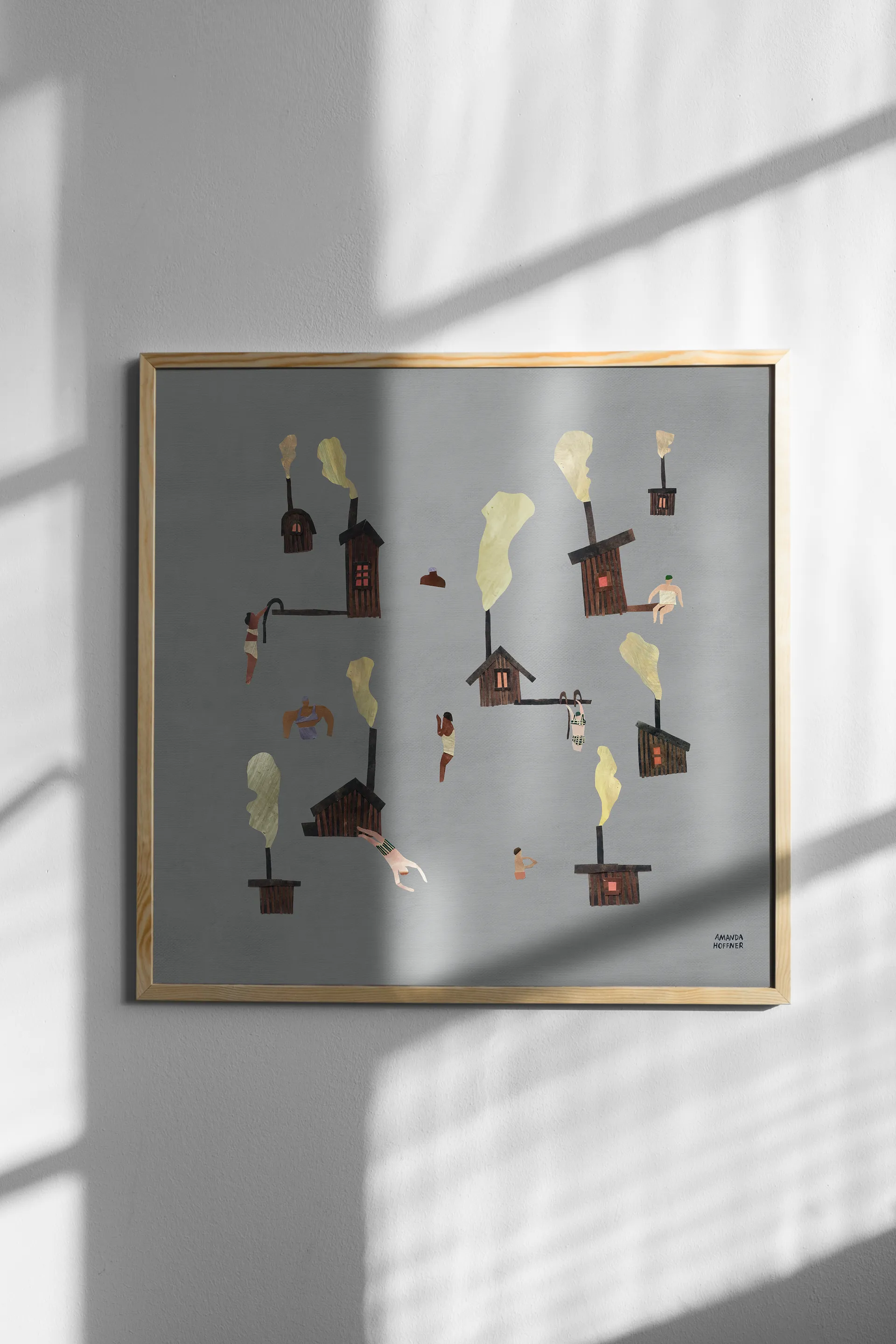 Sauna plakat, 50 x 50 cm Fine Little Day