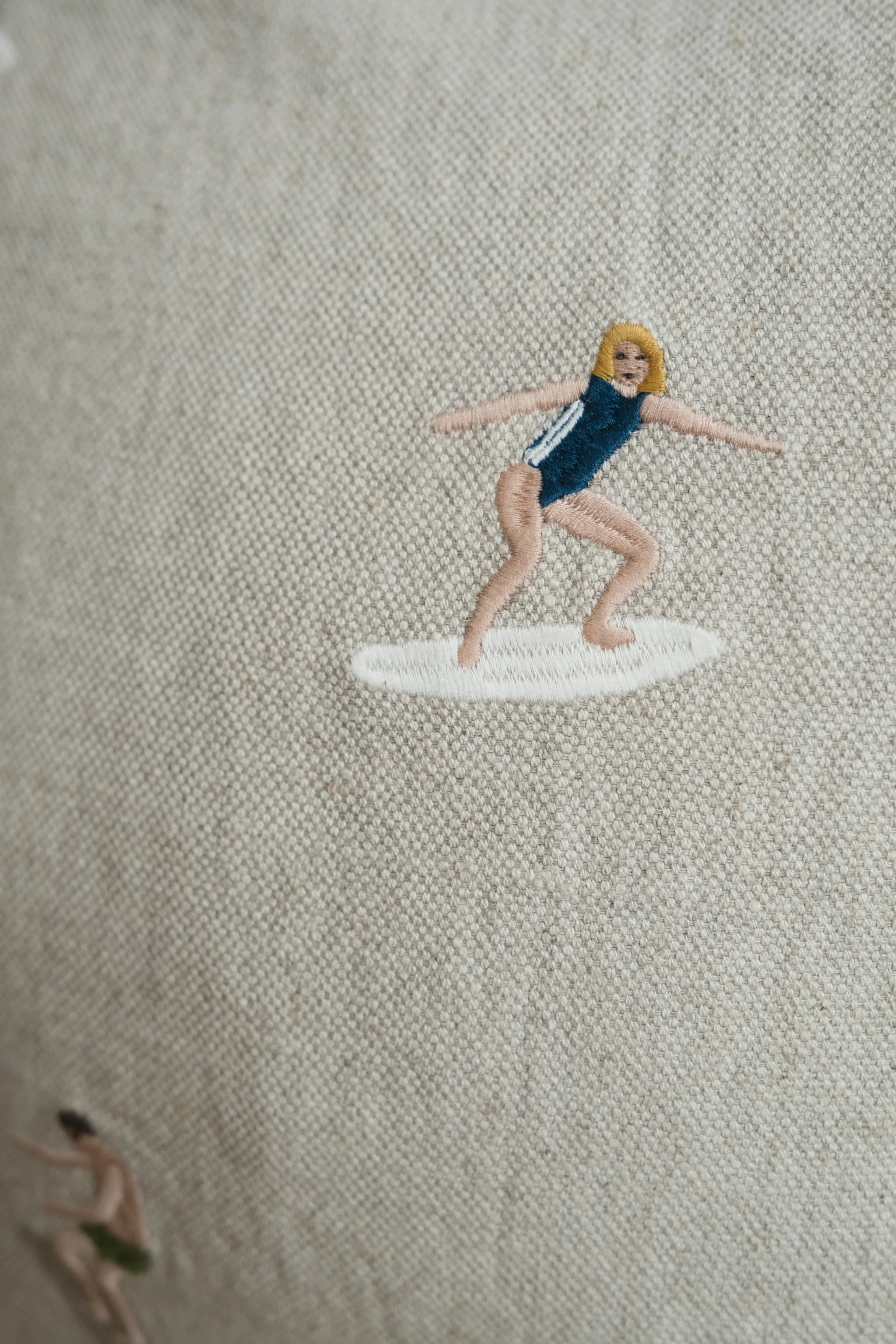 Surfers putevar 48 x 48 cm, Natur Fine Little Day