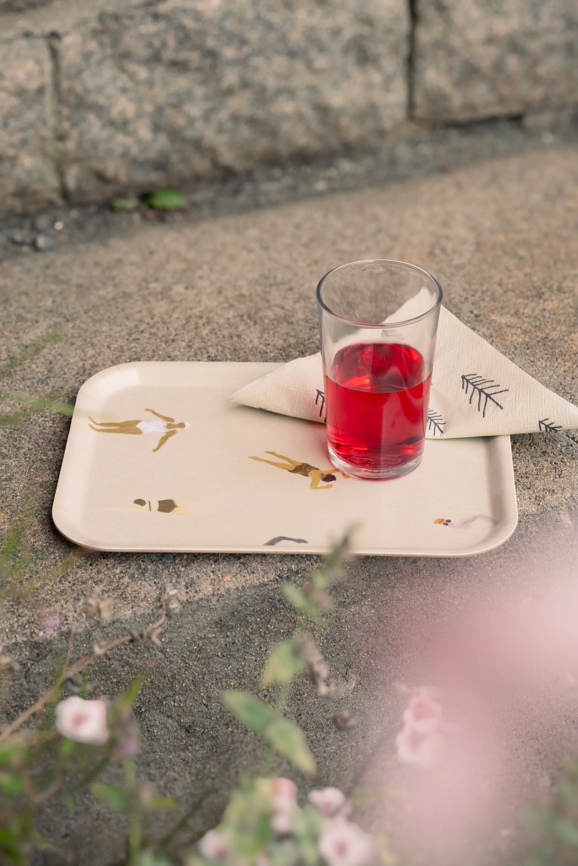 Swimmers brett 20 x 27 cm, Beige Fine Little Day