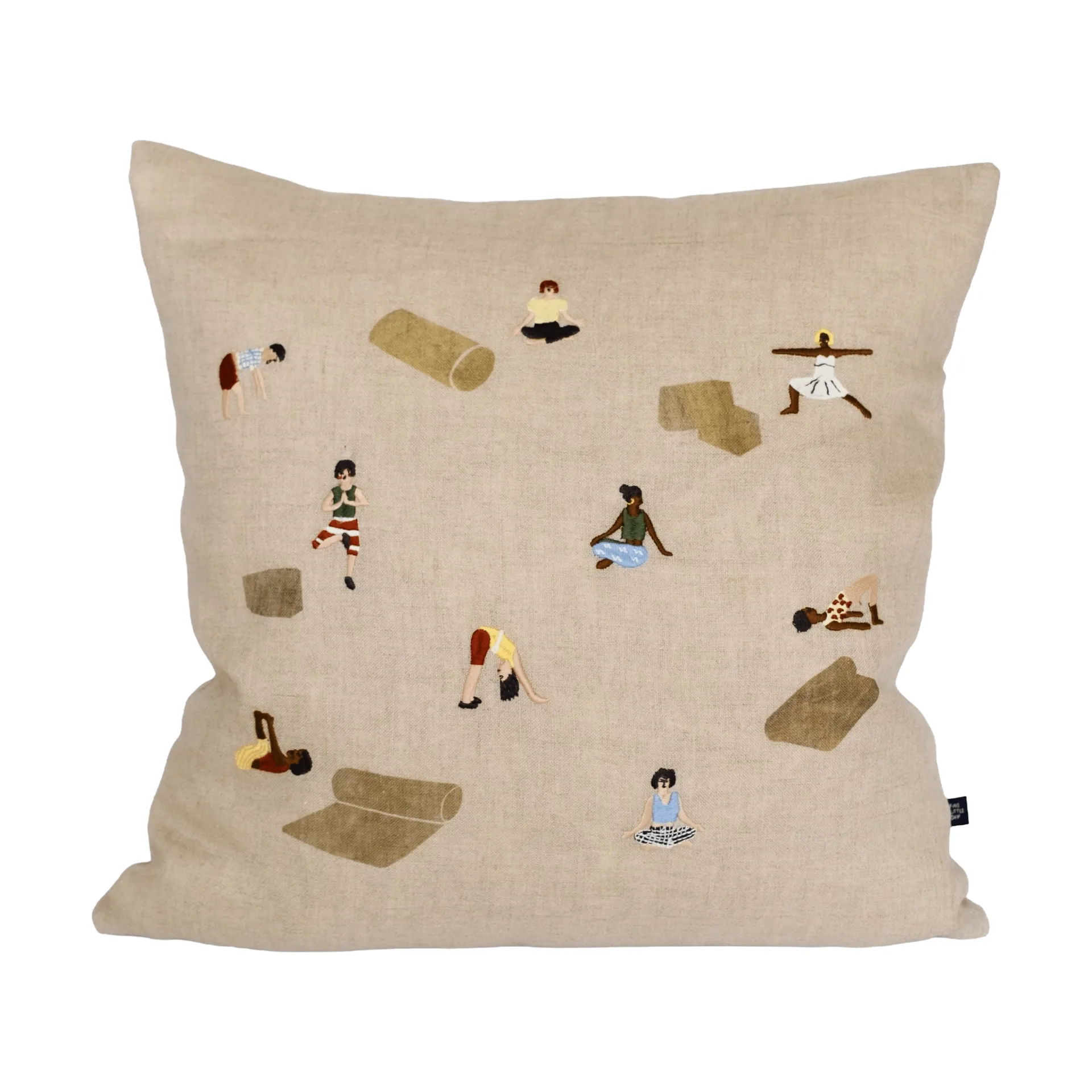 Yoga putetrekk, Natur, 45x45 cm Fine Little Day