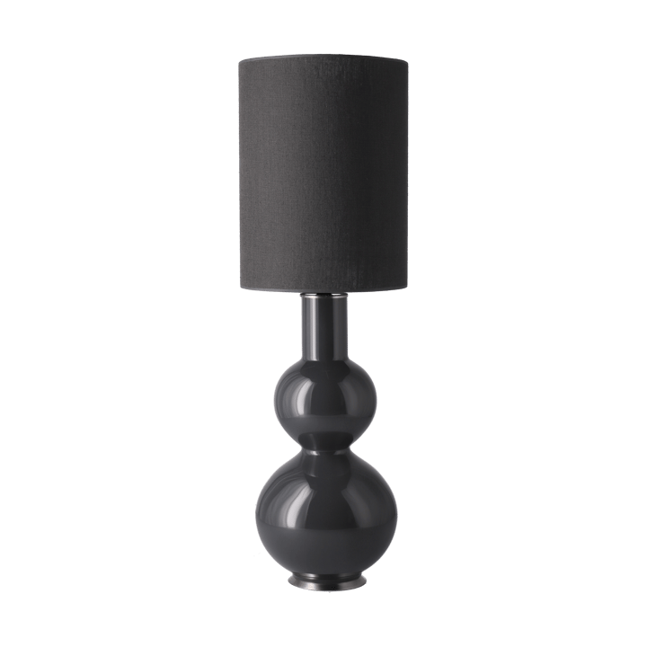 Augusta bordlampe grå lampefot - Lino Negro L - Flavia Lamps