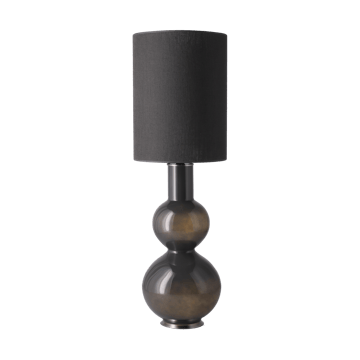 Augusta bordlampe grå lampefot - Lino Negro L - Flavia Lamps