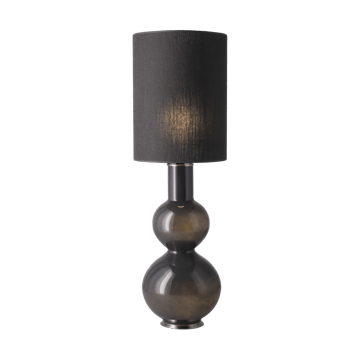 Augusta bordlampe grå lampefot - Lino Negro L - Flavia Lamps