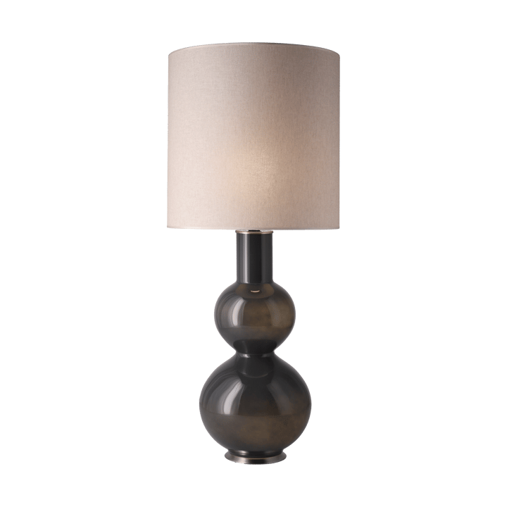 Augusta bordlampe grå lampefot, Milano Tostado M Flavia Lamps