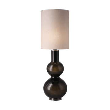 Augusta bordlampe svart lampefot - Milano Tostado L - Flavia Lamps
