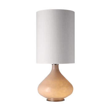 Flavia bordlampe beige lampefot - Babel Beige L - Flavia Lamps