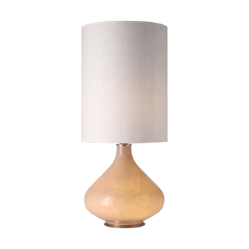 Flavia bordlampe beige lampefot - Babel Beige L - Flavia Lamps