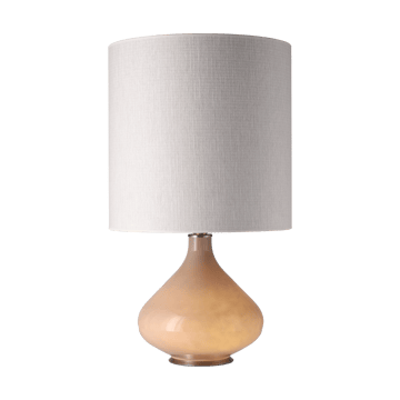 Flavia bordlampe beige lampefot - Babel Beige M - Flavia Lamps